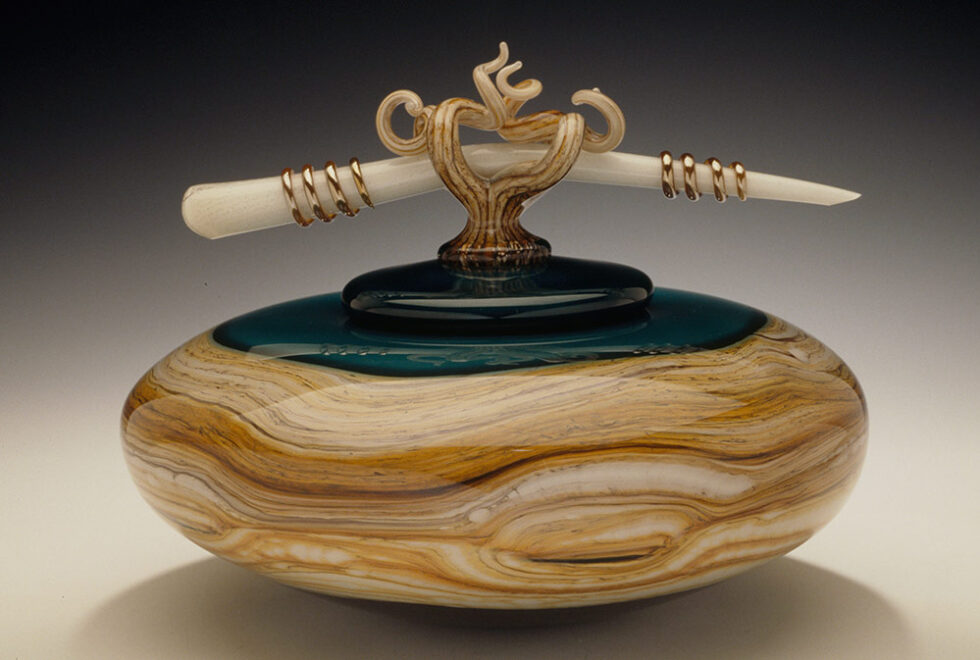Strata Series Art Glass Vessels - Gartner Blade Glass